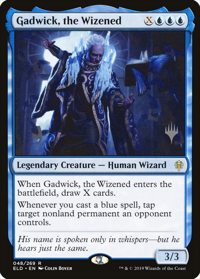 Gadwick, the Wizened (Promo Pack) [Throne of Eldraine Promos] | The Gaming-Verse