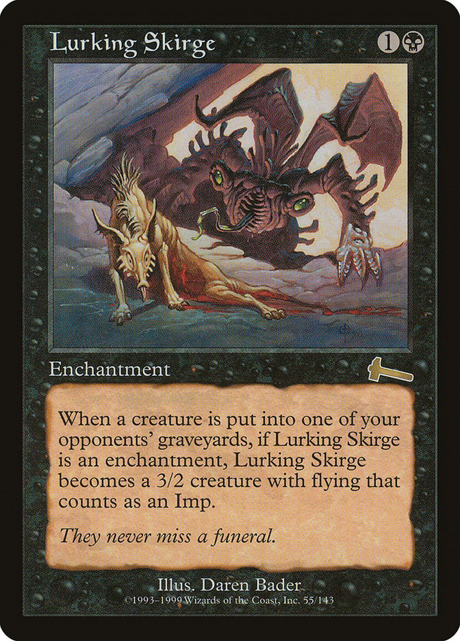 Lurking Skirge [Urza's Legacy] | The Gaming-Verse