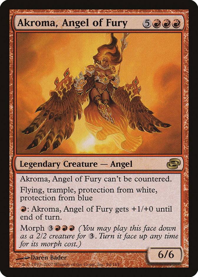 Akroma, Angel of Fury [Planar Chaos] | The Gaming-Verse