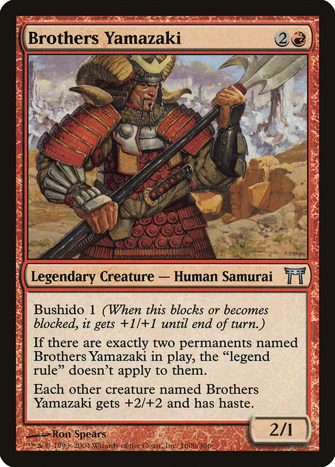 Brothers Yamazaki (160b/306) [Champions of Kamigawa] | The Gaming-Verse