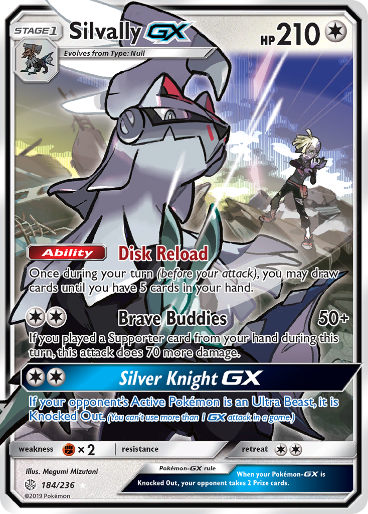 Silvally GX (184/236) [Sun & Moon: Cosmic Eclipse] | The Gaming-Verse