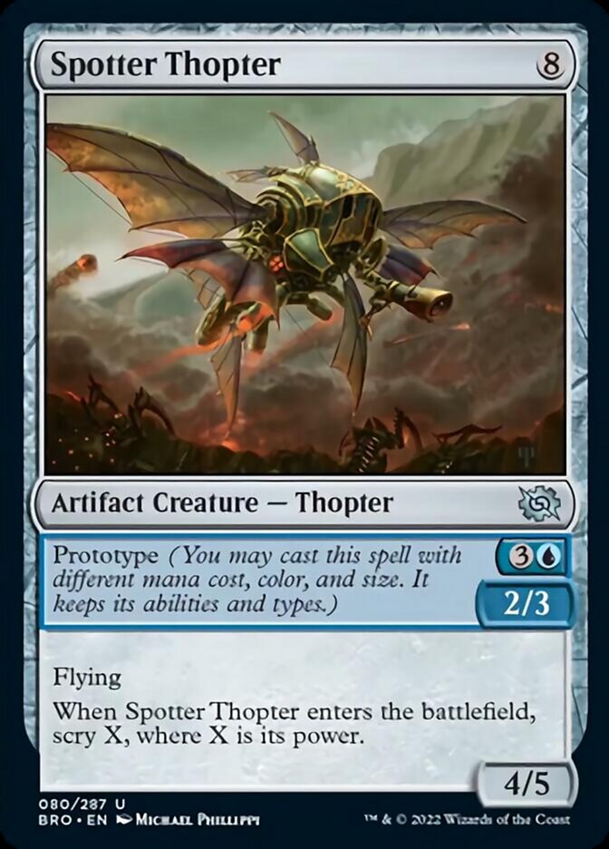 Spotter Thopter [The Brothers' War] | The Gaming-Verse
