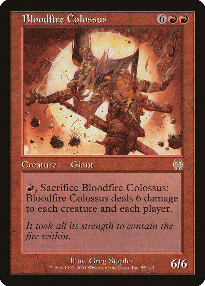 Bloodfire Colossus [Apocalypse] | The Gaming-Verse