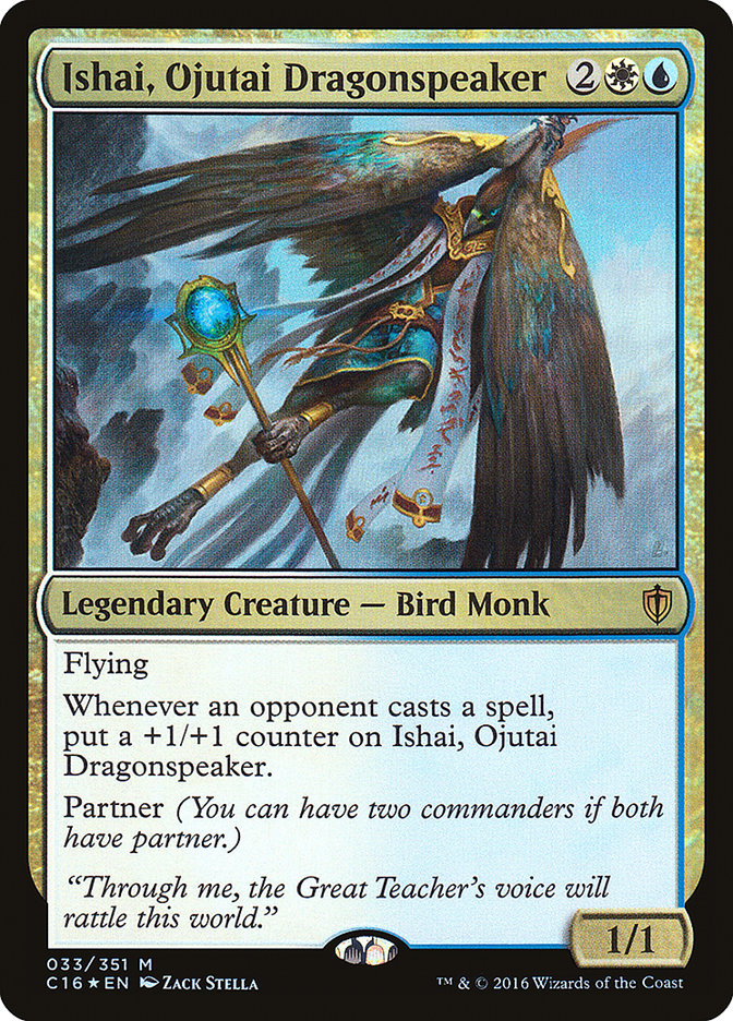 Ishai, Ojutai Dragonspeaker [Commander 2016] | The Gaming-Verse