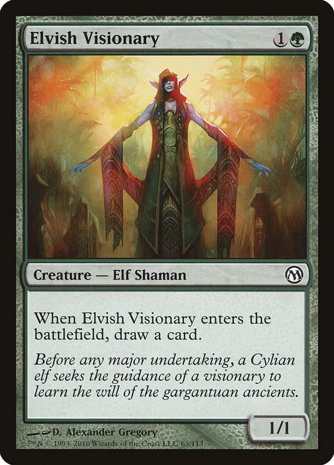 Elvish Visionary [Duels of the Planeswalkers] | The Gaming-Verse