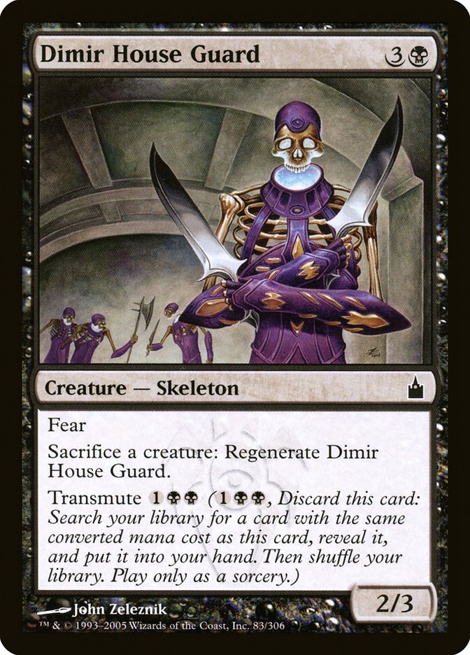 Dimir House Guard [Ravnica: City of Guilds] | The Gaming-Verse