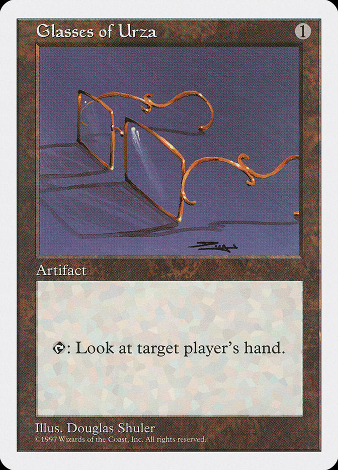 Glasses of Urza [Fifth Edition] | The Gaming-Verse