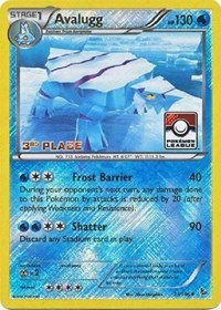 Avalugg (31/106) (League Promo 3rd Place) [XY: Flashfire] | The Gaming-Verse