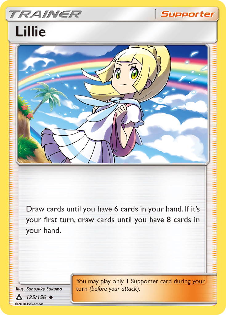 Lillie (125/156) [Sun & Moon: Ultra Prism] | The Gaming-Verse