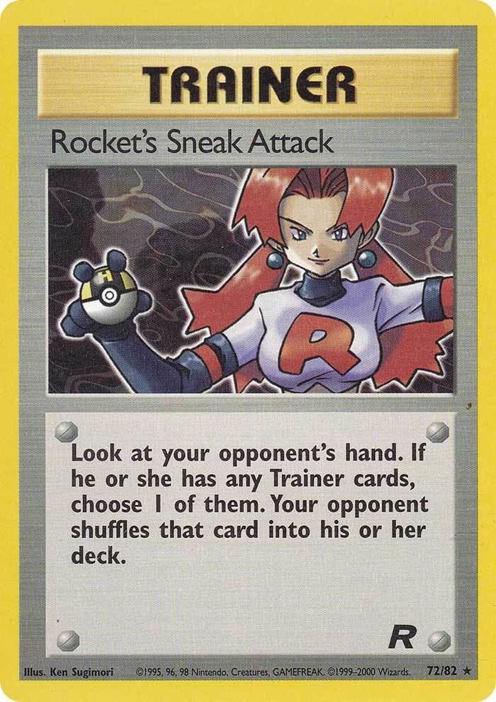 Rocket's Sneak Attack (72/82) [Team Rocket Unlimited] | The Gaming-Verse