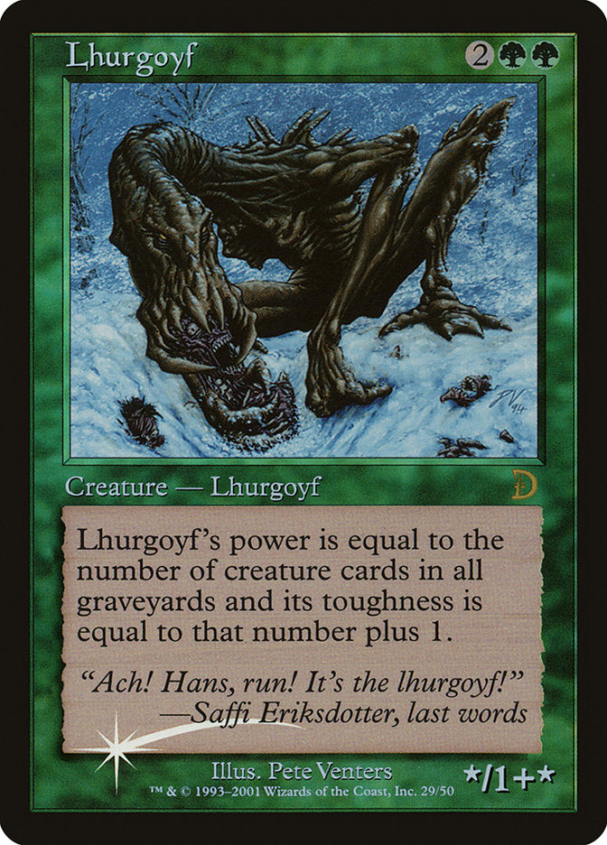 Lhurgoyf [Deckmasters] | The Gaming-Verse