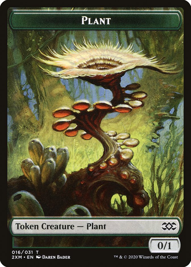 Plant Token [Double Masters] | The Gaming-Verse