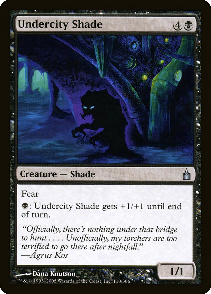 Undercity Shade [Ravnica: City of Guilds] | The Gaming-Verse