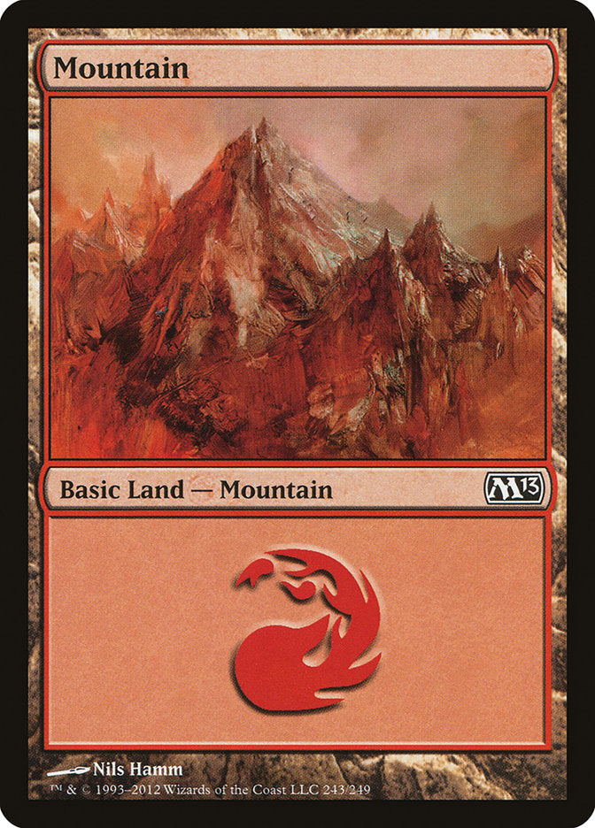 Mountain (#243) [Magic 2013] | The Gaming-Verse