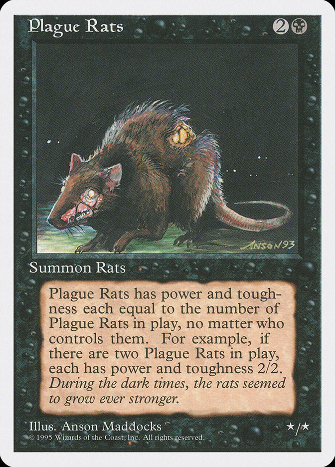 Plague Rats [Fourth Edition] | The Gaming-Verse