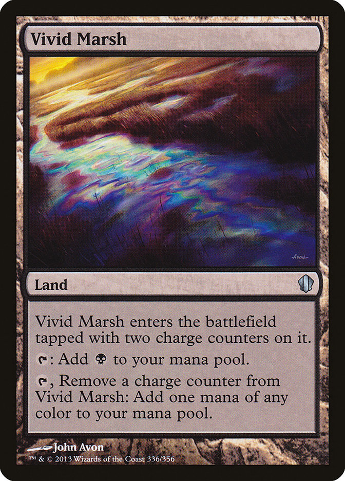 Vivid Marsh [Commander 2013] | The Gaming-Verse