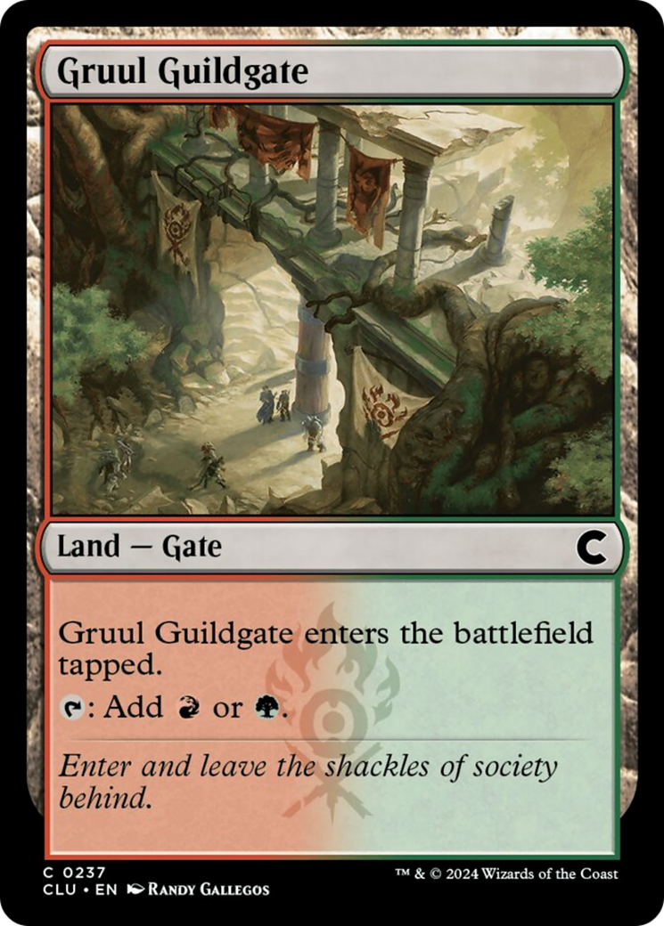 Gruul Guildgate [Ravnica: Clue Edition] | The Gaming-Verse