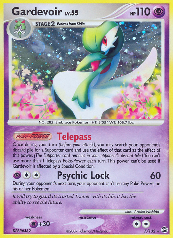 Gardevoir (7/132) [Diamond & Pearl: Secret Wonders] | The Gaming-Verse