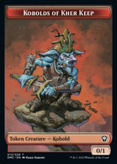 Saproling // Kobolds of Kher Keep Double-sided Token [Dominaria United Tokens] | The Gaming-Verse