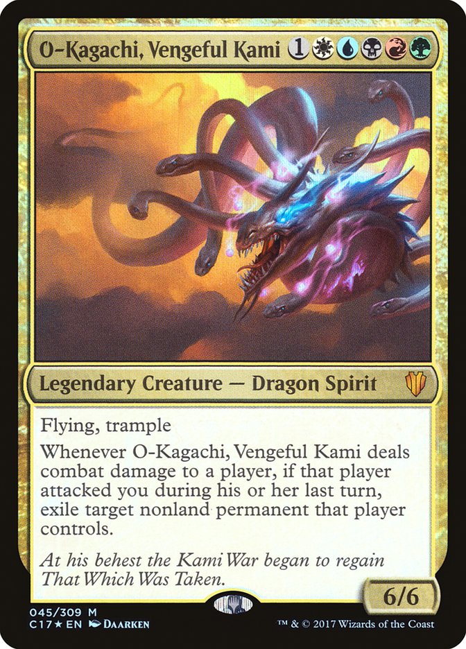 O-Kagachi, Vengeful Kami [Commander 2017] | The Gaming-Verse