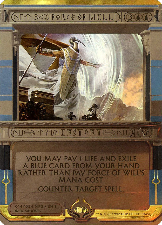 Force of Will (Invocation) [Amonkhet Invocations] | The Gaming-Verse