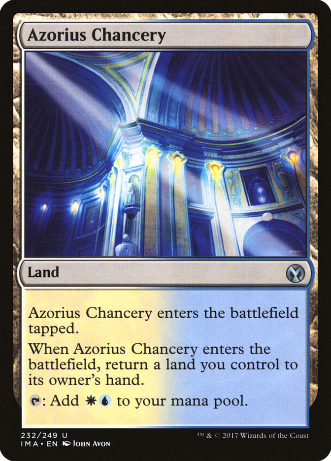 Azorius Chancery [Iconic Masters] | The Gaming-Verse