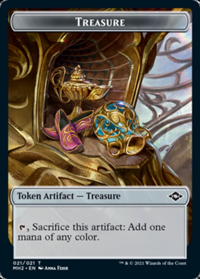 Bird Token // Treasure Token (21) [Modern Horizons 2 Tokens] | The Gaming-Verse