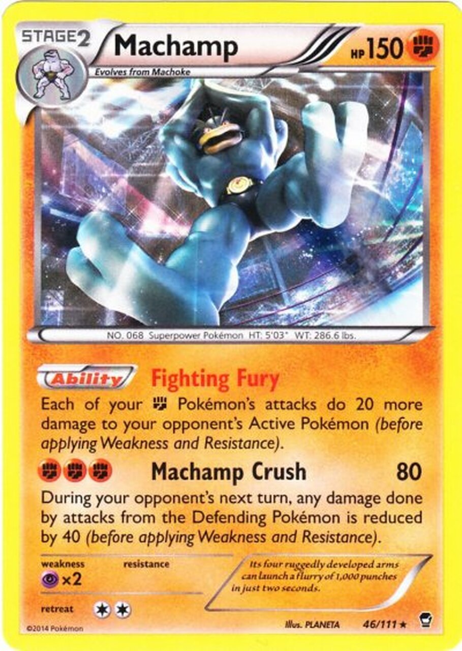 Machamp (46/111) [XY: Furious Fists] | The Gaming-Verse