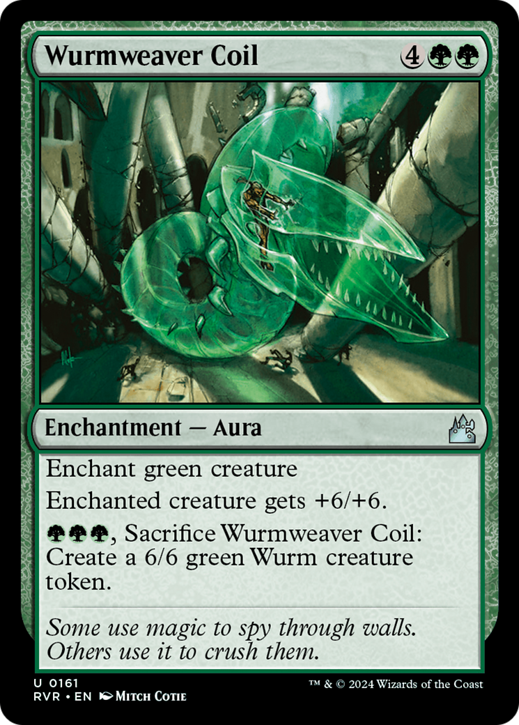 Wurmweaver Coil [Ravnica Remastered] | The Gaming-Verse