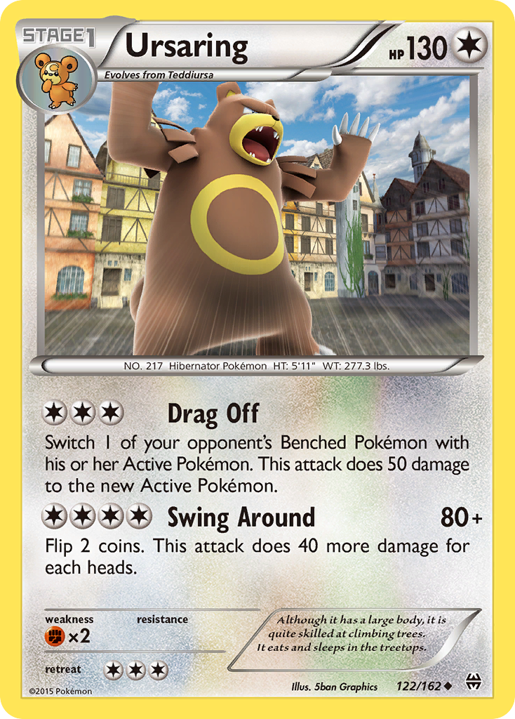 Ursaring (122/162) [XY: BREAKthrough] | The Gaming-Verse