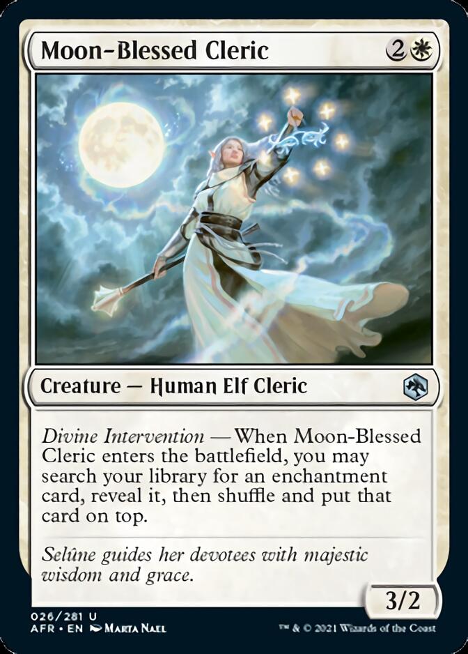 Moon-Blessed Cleric [Dungeons & Dragons: Adventures in the Forgotten Realms] | The Gaming-Verse