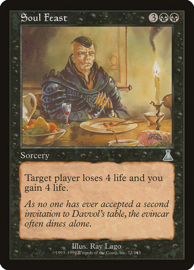 Soul Feast [Urza's Destiny] | The Gaming-Verse