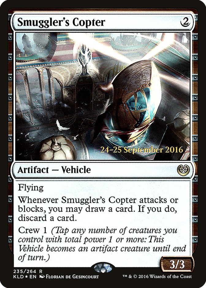 Smuggler's Copter  (Prerelease) [Kaladesh Prerelease Promos] | The Gaming-Verse