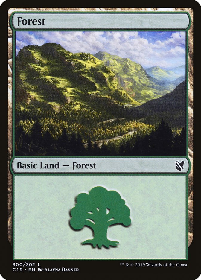 Forest (#300) [Commander 2019] | The Gaming-Verse