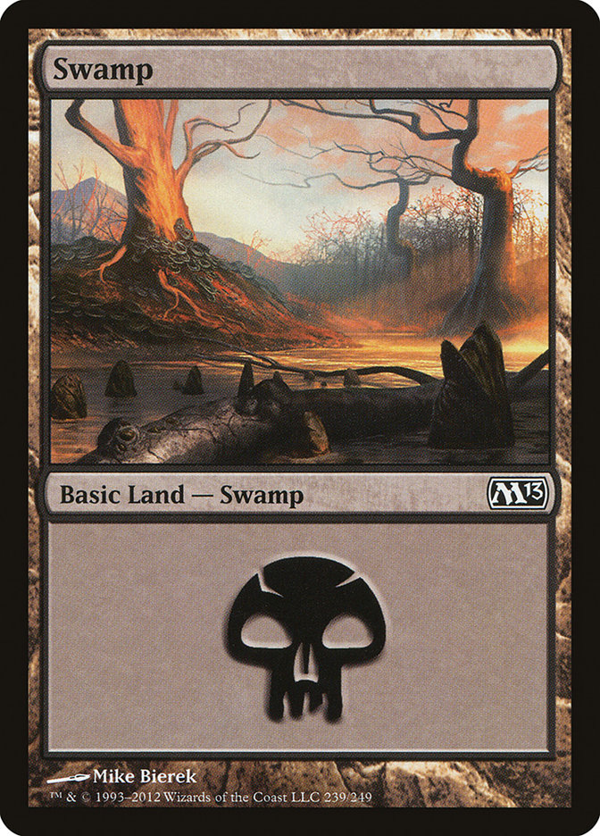 Swamp (#239) [Magic 2013] | The Gaming-Verse