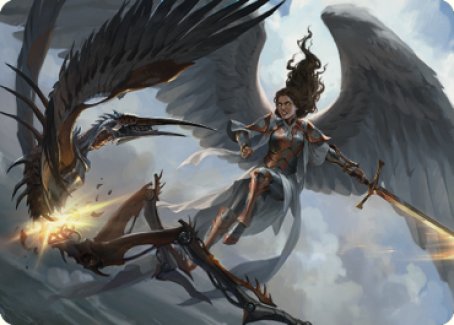 Destroy Evil Art Card [Dominaria United Art Series] | The Gaming-Verse