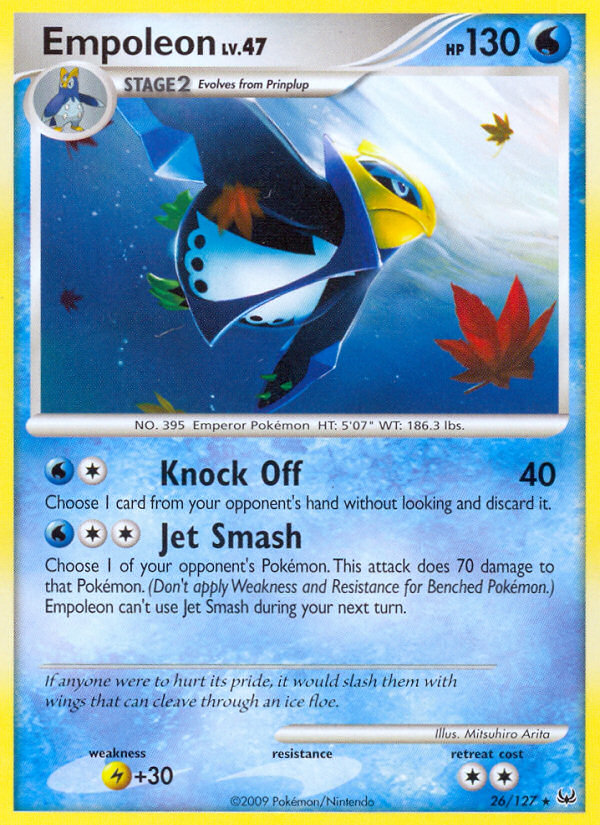 Empoleon (26/127) [Platinum: Base Set] | The Gaming-Verse