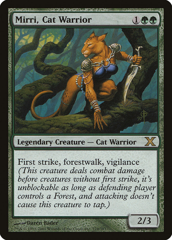 Mirri, Cat Warrior [Tenth Edition] | The Gaming-Verse