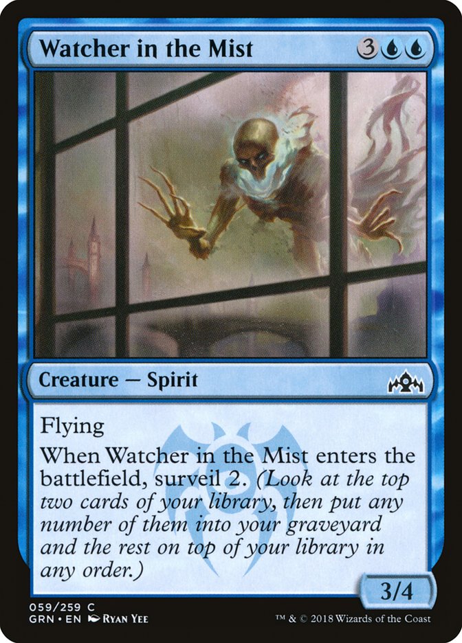 Watcher in the Mist [Guilds of Ravnica] | The Gaming-Verse