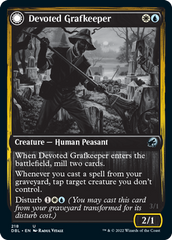 Devoted Grafkeeper // Departed Soulkeeper [Innistrad: Double Feature] | The Gaming-Verse