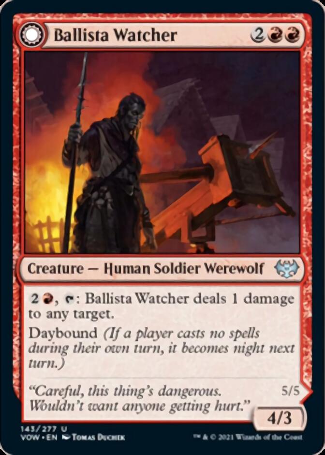 Ballista Watcher // Ballista Wielder [Innistrad: Crimson Vow] | The Gaming-Verse