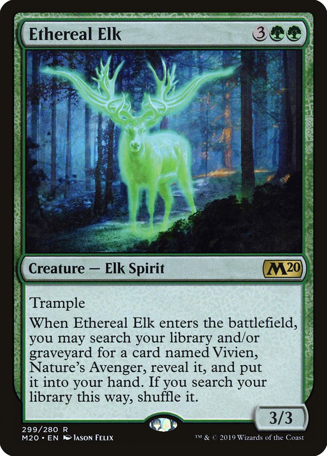 Ethereal Elk [Core Set 2020] | The Gaming-Verse