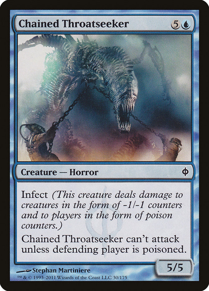 Chained Throatseeker [New Phyrexia] | The Gaming-Verse