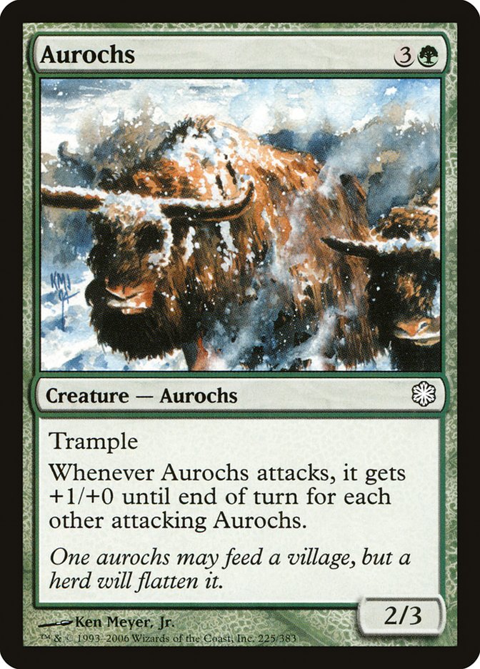 Aurochs [Coldsnap Theme Decks] | The Gaming-Verse