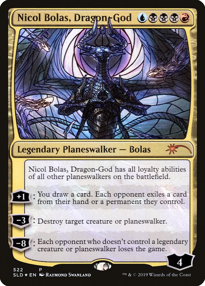 Nicol Bolas, Dragon-God (Stained Glass) [Secret Lair Drop Promos] | The Gaming-Verse