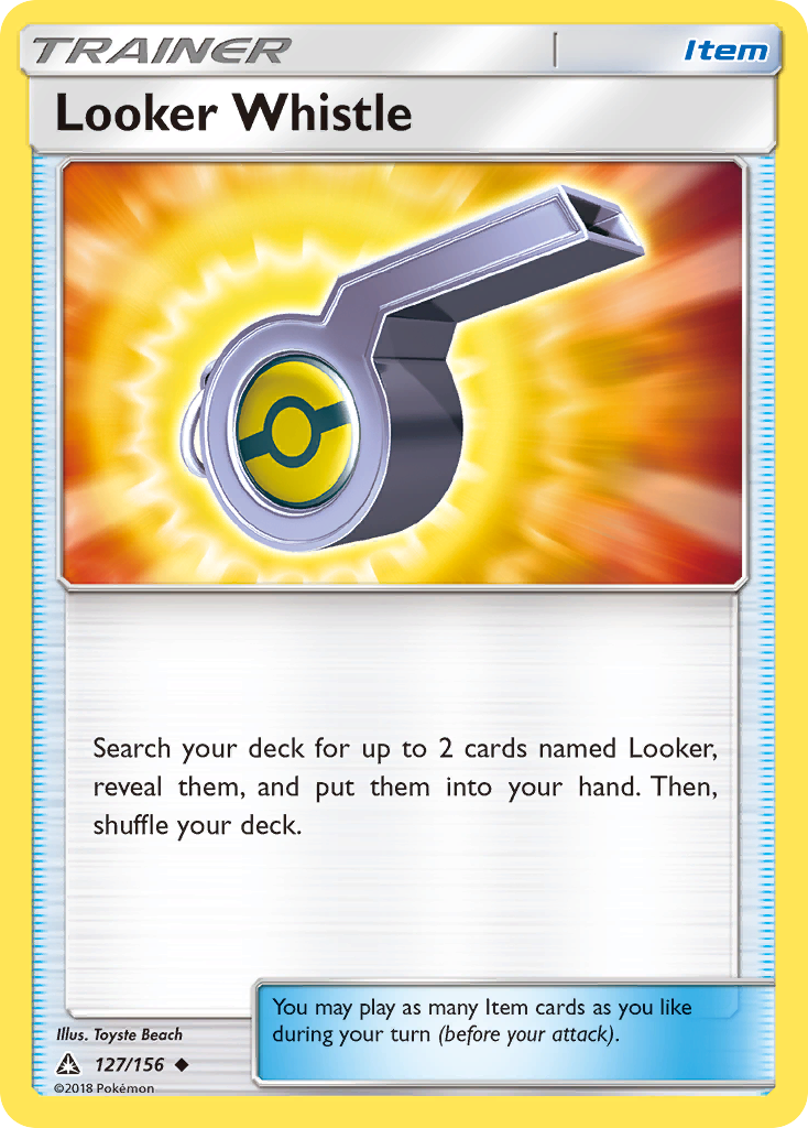 Looker Whistle (127/156) [Sun & Moon: Ultra Prism] | The Gaming-Verse