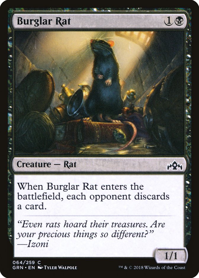 Burglar Rat [Guilds of Ravnica] | The Gaming-Verse