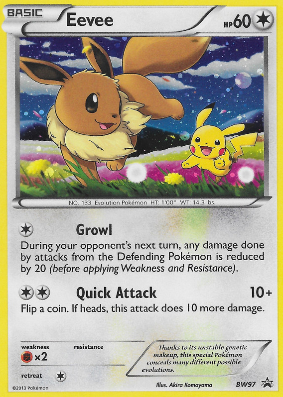 Eevee (BW97) [Black & White: Black Star Promos] | The Gaming-Verse