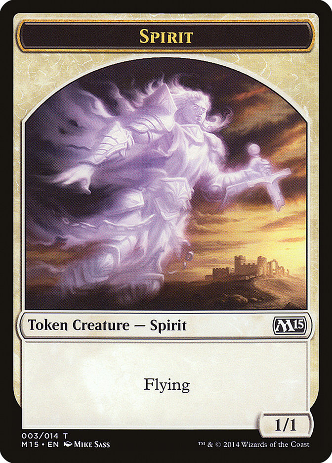 Spirit [Magic 2015 Tokens] | The Gaming-Verse