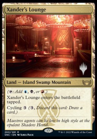 Xander's Lounge (Promo Pack) [Streets of New Capenna Promos] | The Gaming-Verse